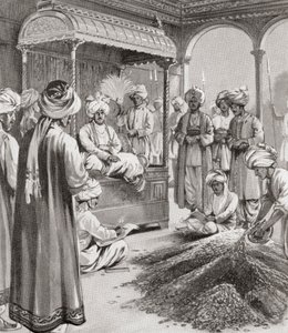 Muhammad bin Tughluq gibt Token-Währung aus von English School