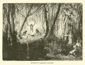 Munduruku-Indianer (Amazonas) von English School