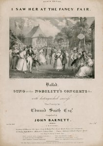 Notenblatt: Ich sah sie auf dem Jahrmarkt von Edmund Smith, komponiert von John Barnett von English School