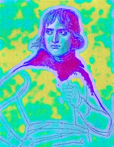 Napoleon Bonaparte, Erster Konsul, Illustration aus Geschichte Englands von H. O. Arnold-Foster, veröffentlicht 1897 (digital verbessert)