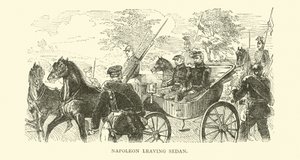 Napoleon verlässt Sedan, September 1870