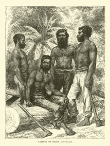 Eingeborene von Südaustralien von English School