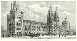 Naturhistorisches Museum, South Kensington von English School