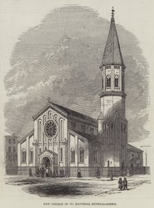 Neue Kirche St. Matthias, Bethnal-Green von English School