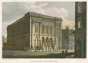 Neues Drury Lane Theatre, London von English School