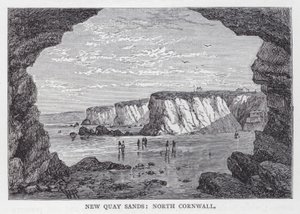 New Quay Sands, Nord-Cornwall