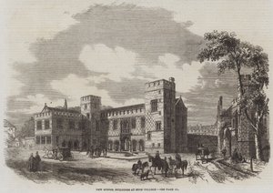 Neue Schulgebäude am Eton College von English School