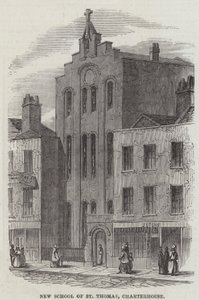 Neue Schule von St. Thomas, Charterhouse (Stich) von English School
