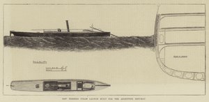 Neuer Torpedo-Dampfer für die Argentinische Republik gebaut