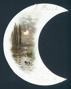 Neujahrskarte von English School