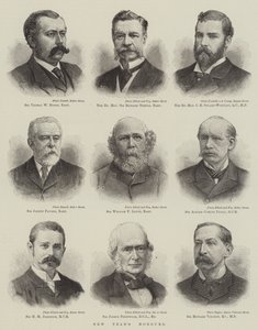 Neujahrsehrungen (Gravur) von English School