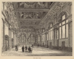 Neue Gebäude der City of London School: Die Große Halle von English School
