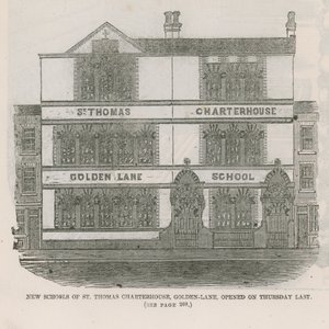 Neue Schulen von St. Thomas Charterhouse von English School