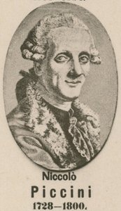 Niccolo Piccini (Gravur) von English School