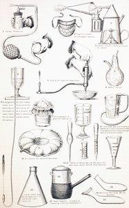 Krankenpflegegeräte des 19. Jahrhunderts, um 1890 von English School
