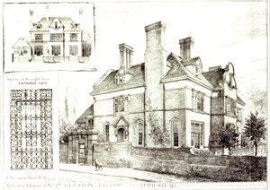 No.17 Kelston, St. Johns Avenue, aus The Building News, 10. Februar 1882