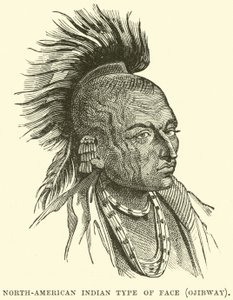 Nordamerikanischer Indianertyp, Ojibway von English School