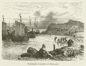 Nordmänner landen in England von English School