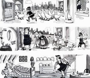 Illustration eines Kinderreims