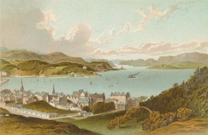 Oban Bay und Sound of Kerrera von English School