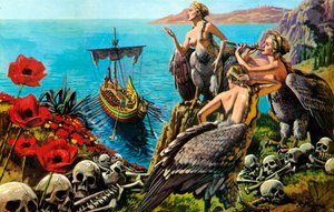 Odysseus und die Sirenen von English School