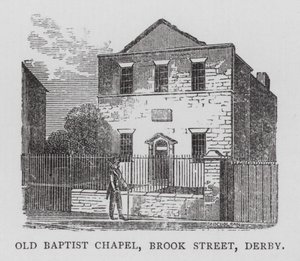Alte Baptistenkapelle, Brook Street, Derby von English School