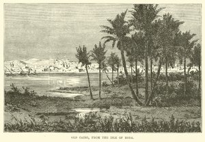Alt-Kairo, von der Insel Roda