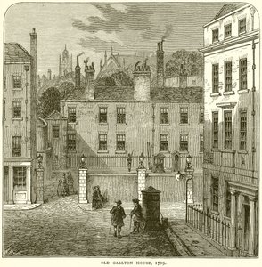 Altes Carlton House, 1709