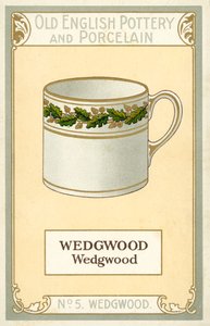 Alte englische Keramik und Porzellan: Wedgwood von English School
