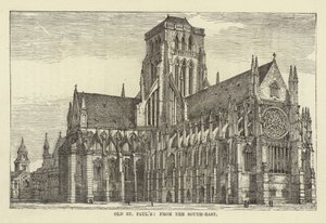 Alte St. Pauls, von Südosten von English School