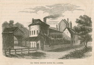 Old White Conduit House Teegärten, Pentonville, London von English School