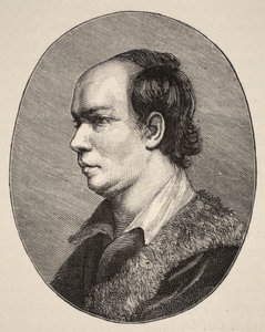 Oliver Goldsmith, Illustration aus Die Kirche von England: Eine Geschichte für das Volk von H.D.M. Spence-Jones, veröffentlicht um 1910 von English School