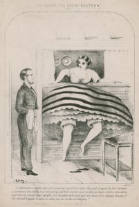 An Bord der Great Eastern; Ausstieg aus einem Etagenbett