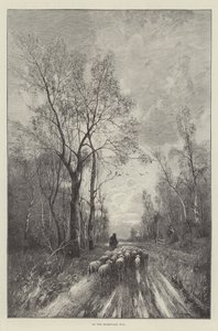 Auf dem Heimweg (Gravur) von English School