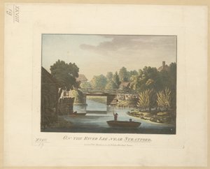 Am Fluss Lee in der Nähe von Stratford von English School