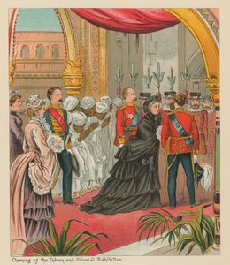 Eröffnung der indischen und kolonialen Ausstellung