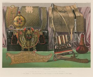 Ornamentale Lederarbeiten von English School