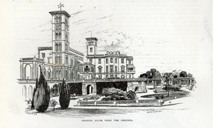 Osborne House vom Gelände aus, aus 