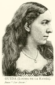 Ouida, Louisa de la Ramee (Gravur) von English School