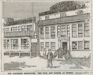 Unsere verschwindenden Herbergen: The Star and Garter in Putney von English School