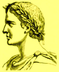 Ovidius Naso, Illustration aus Die Illustrierte Geschichte der Welt, veröffentlicht um 1880 von English School