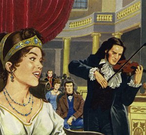 Paganini wurde Hofkapellmeister in Lucca und komponierte die Sonate Napoleon von English School
