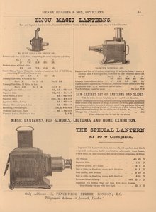 Seite aus dem neuen Katalog von Henry Hughes & Son von English School