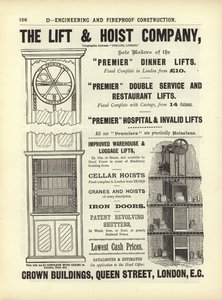 Seite aus The Architects, Surveyors and Engineers Compendium 1892