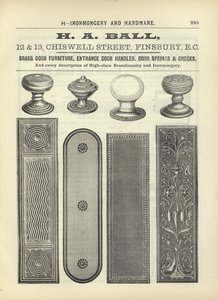 Seite aus The Architects, Surveyors and Engineers Compendium 1892
