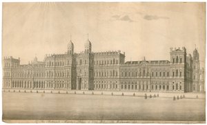 Palast von Whitehall. Veröffentlicht 1748