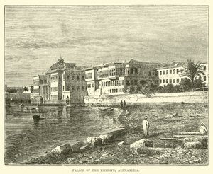 Der Palast des Khediven, Alexandria von English School