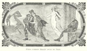 Paris entführt Helena nach Troja von English School
