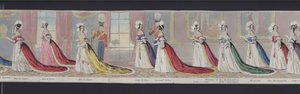 Teil des Panoramas der Hochzeit von Königin Victoria, ca. 1840