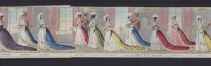 Teil des Panoramas der Hochzeit von Königin Victoria, ca. 1840